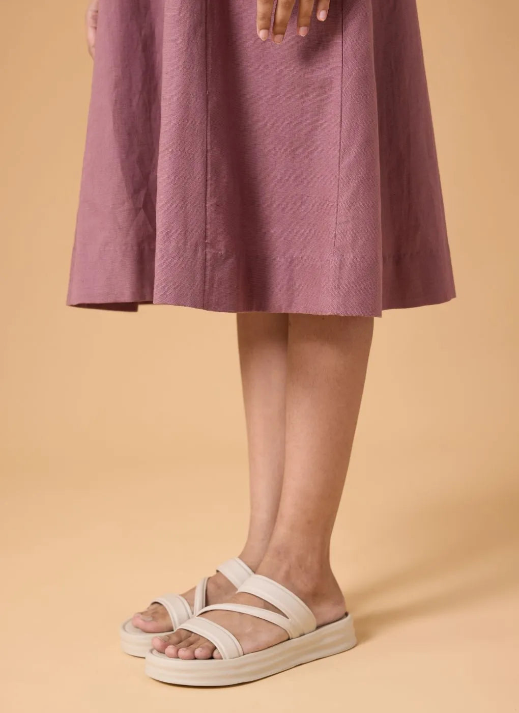 Linear Form Dress – Dust Mauve