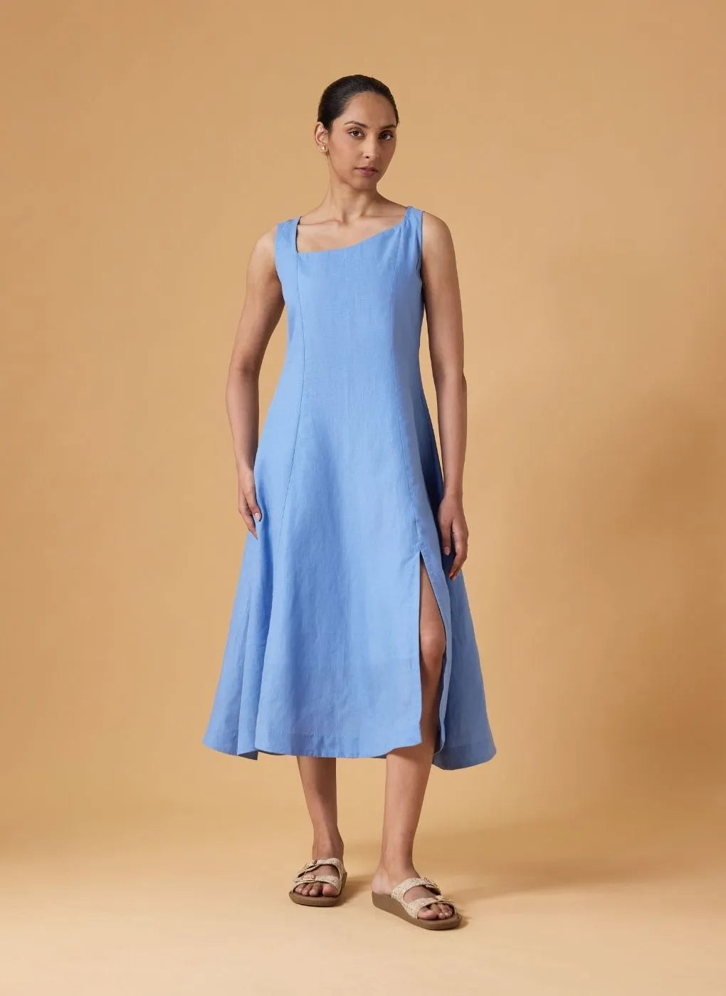 Horizon Line Dress - Blue Haze