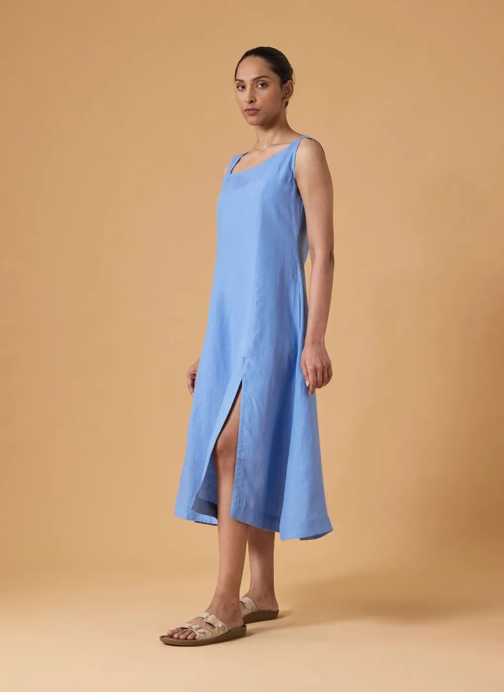 Horizon Line Dress - Blue Haze