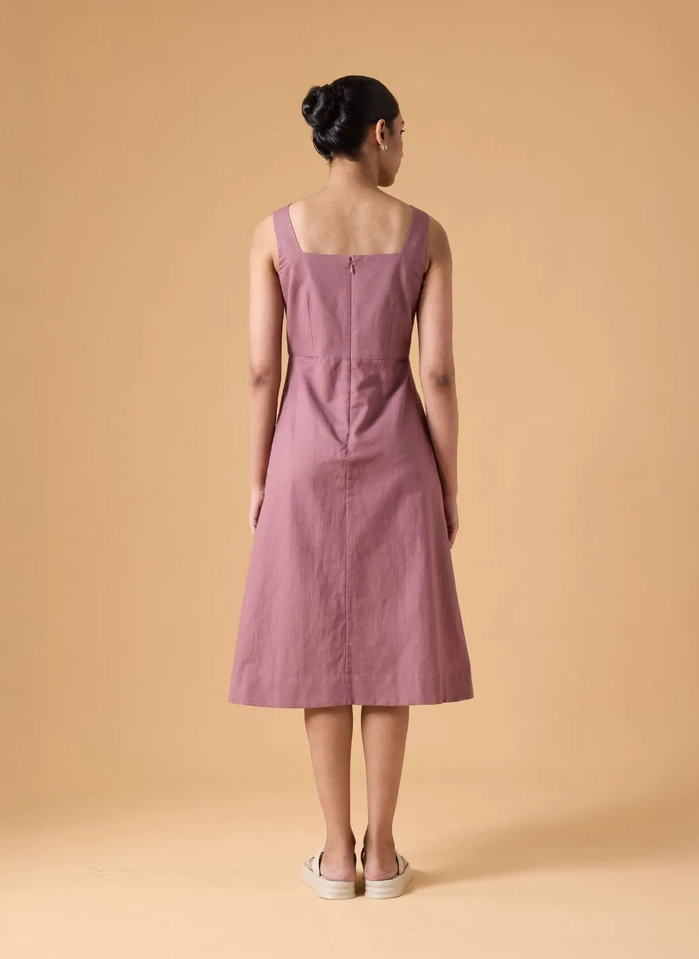 Linear Form Dress – Dust Mauve