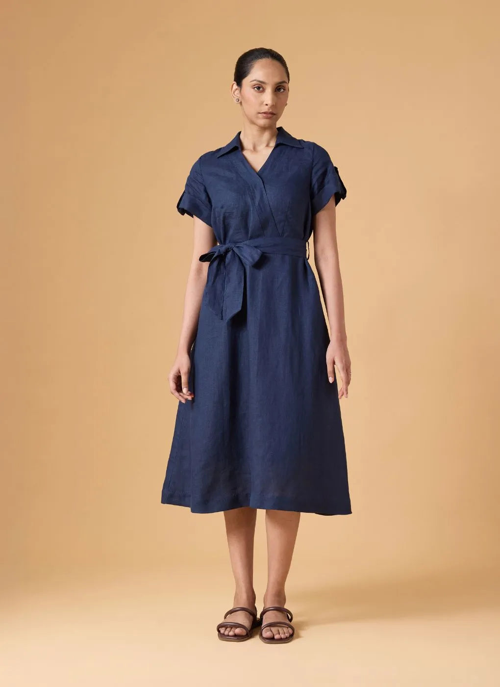 Quiet Structure Dress - Ink Navy