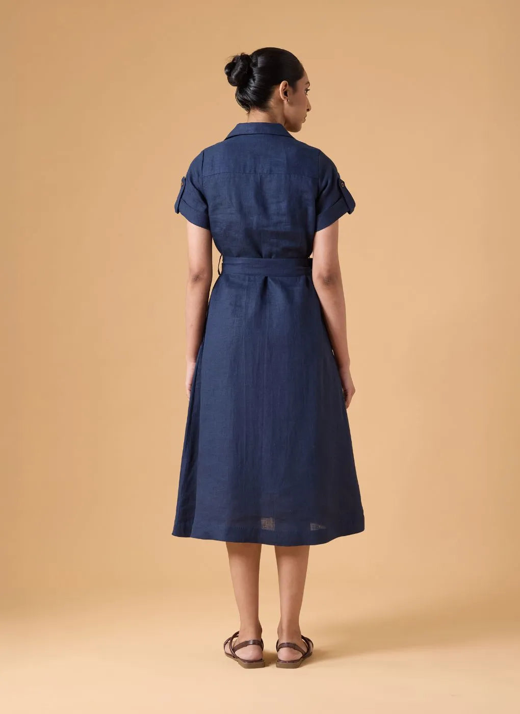 Quiet Structure Dress - Ink Navy