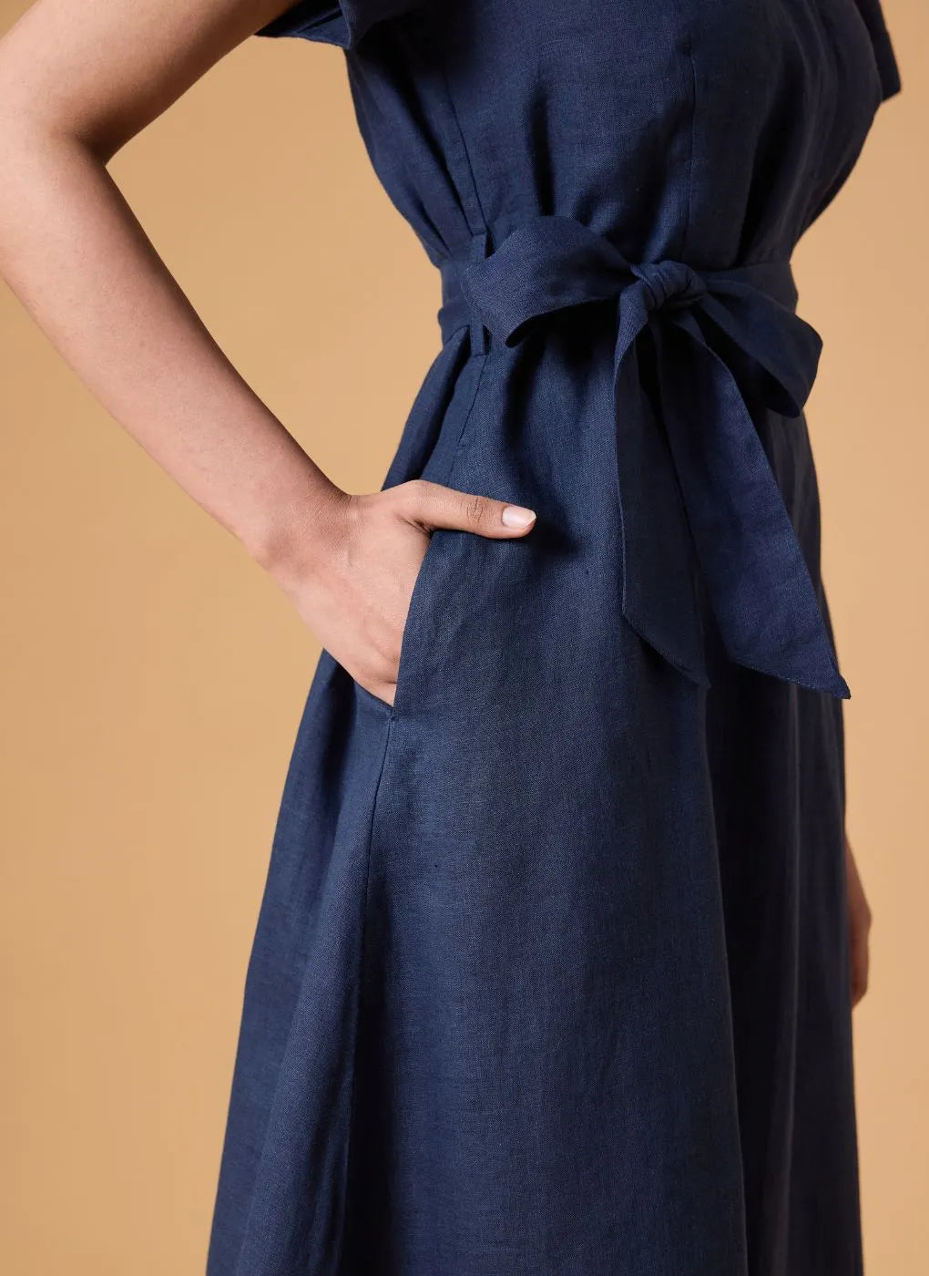 Quiet Structure Dress - Ink Navy